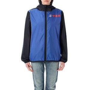 Comme Des Garçons Packable Two-Tone Jacket With Drawstring Hood - NWT